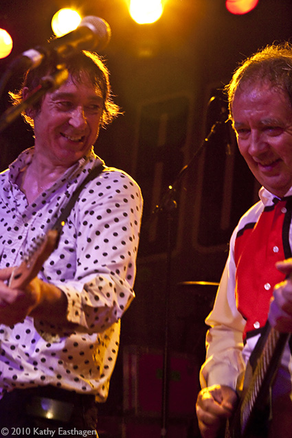 Steve Diggle and Pete Shelley, the Buzzcocks