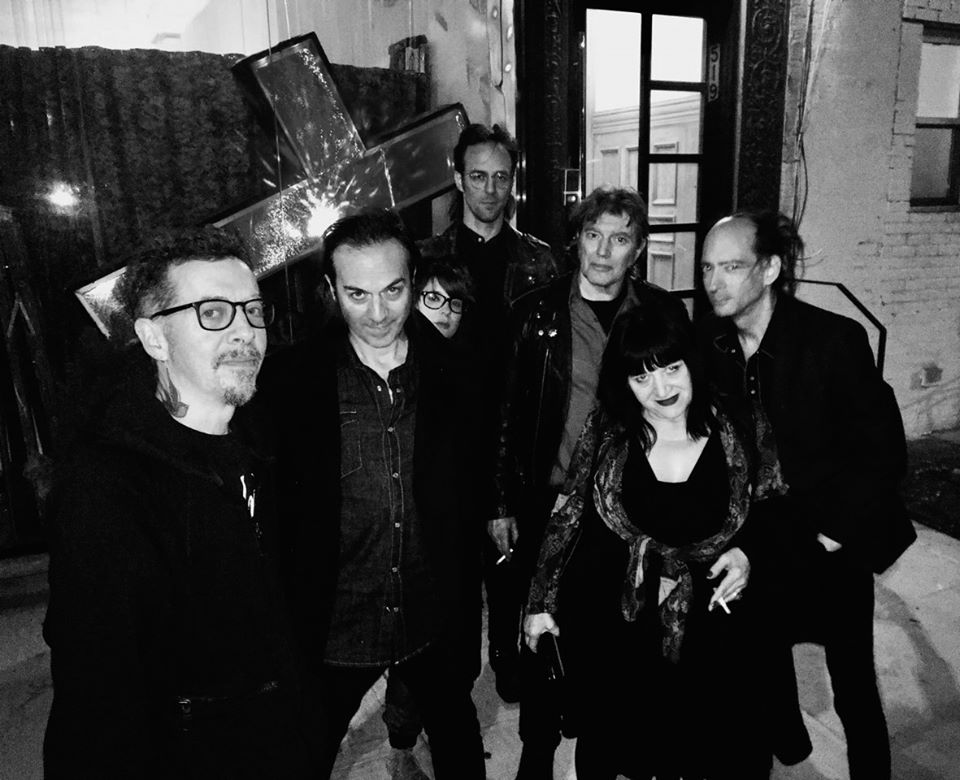 photo credit 'Art Grey Noizz Quintet with Lydia Lunch, photo by Julie Hair' 