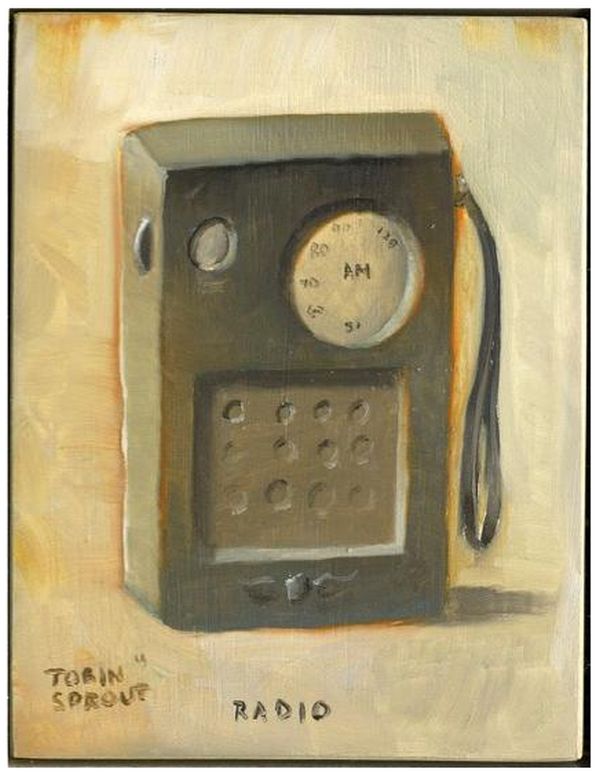Tobin Sprout - Radio painting