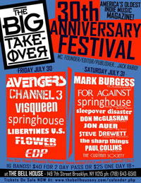 Big Takeover 30th Anniversary Festival Poster