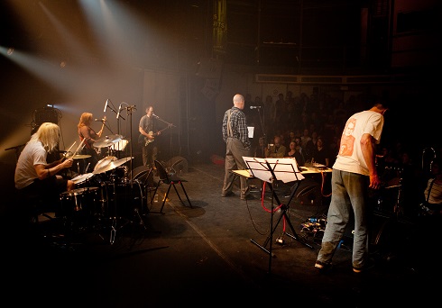 Pere Ubu onstage, courtesy Ubuprojex.net