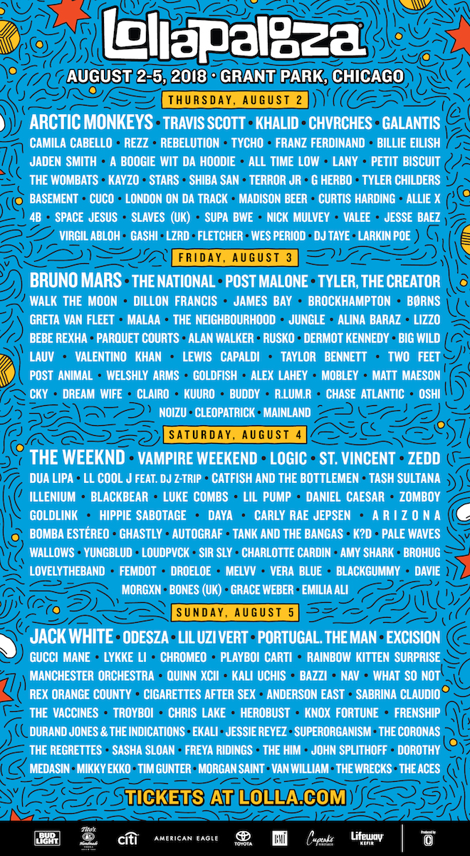 Lollapalooza? More like Holla-Palooza: A 2018 lineup breakdown – Blueprint