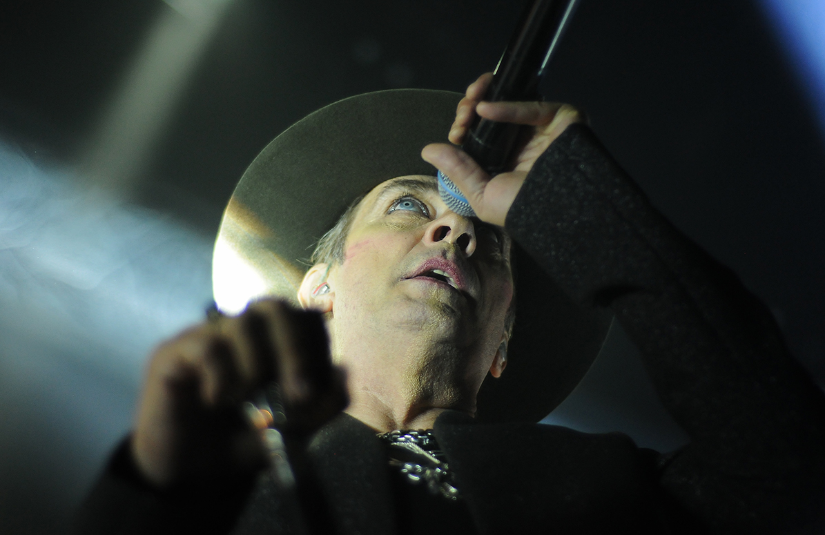 Peter Murphy of Bauhaus - photo by Cecilia Fonseca