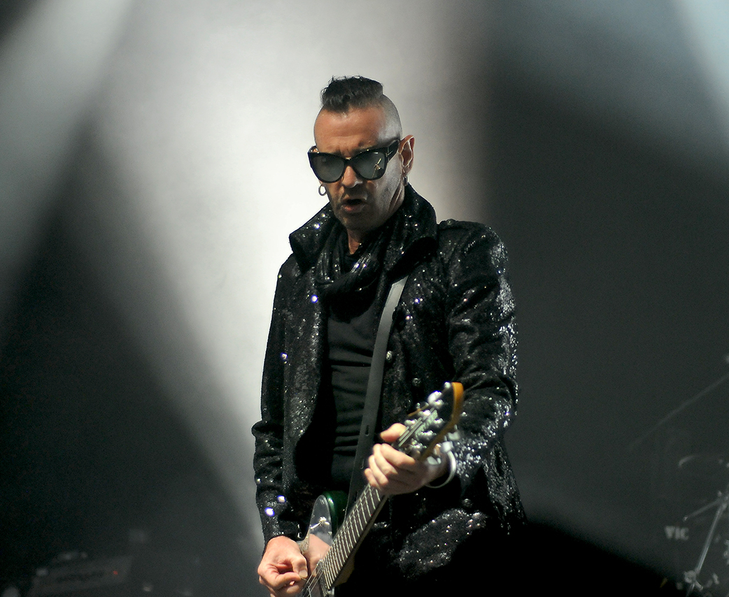 Daniel Ash of Bauhaus - photo by Cecilia Fonseca