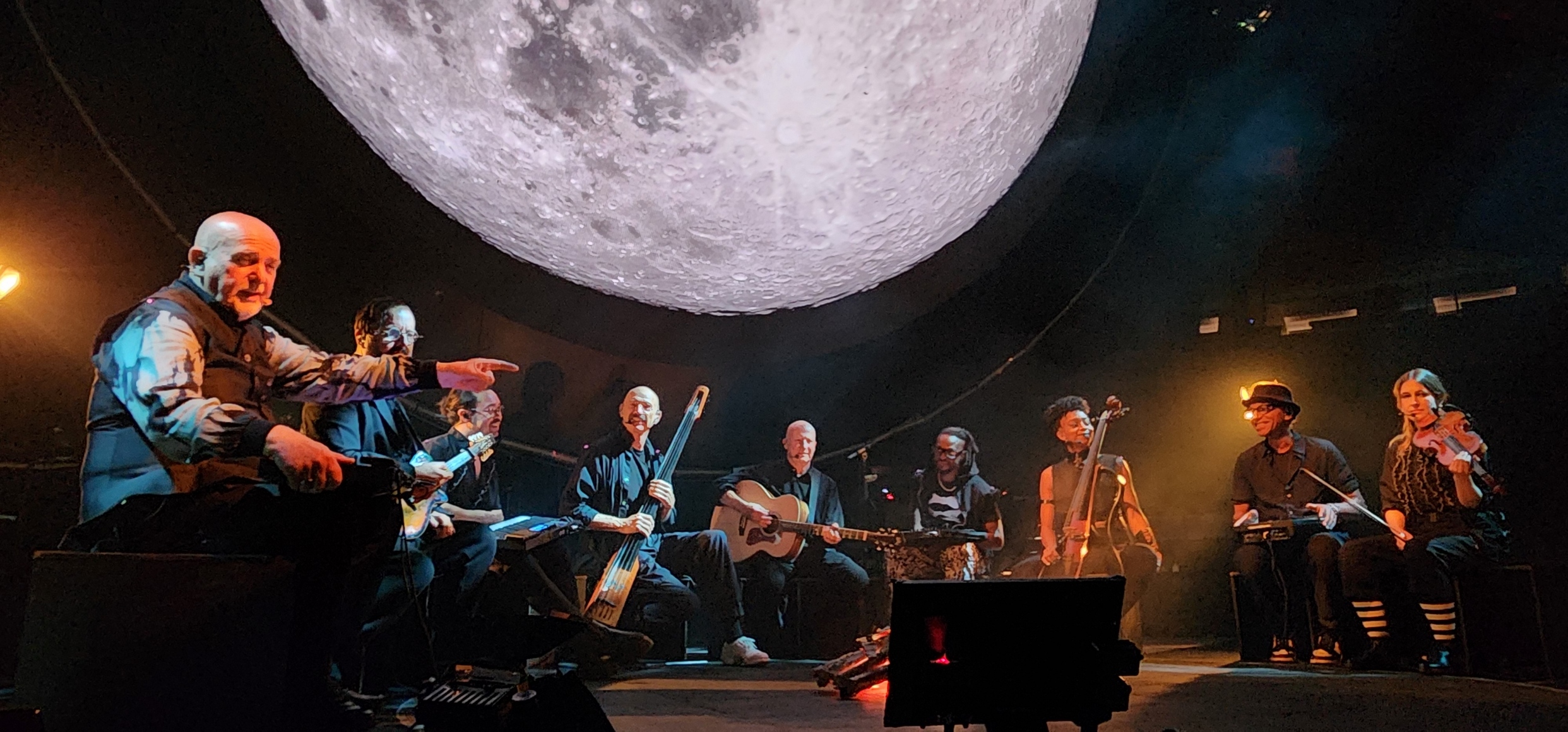 Peter Gabriel and band at Madison Square Garden