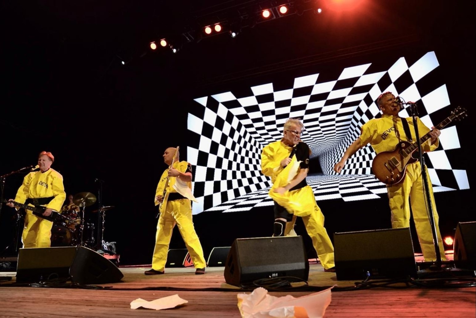 DEVO at Jones Beach Theater - photo Stephanie F Black