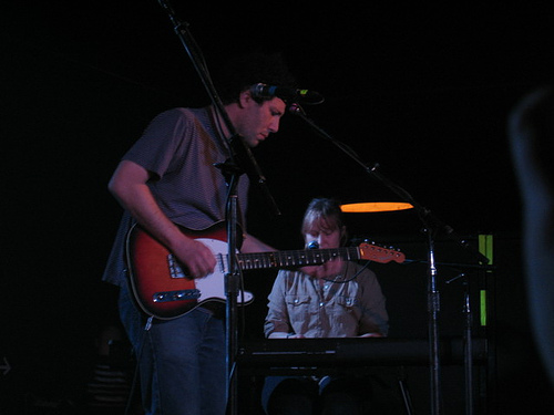 Ira Kaplan and Georgia Hubley of Yo La Tengo in Baltimore 2/07