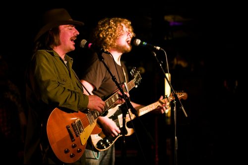 Jason Molina and Jason Groth of Magnolia Electric Company